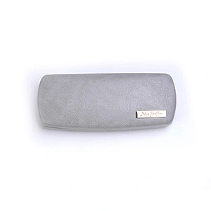 Sturdy Leather Eyewear Case with Brand Logo for Business Gifts