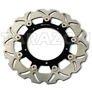 motorcycle 300mm front wave float brake disc rotor for Yamaha YZF R6