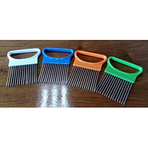 Wholesale food grade stainless steel Vegetable Cutter onion holder