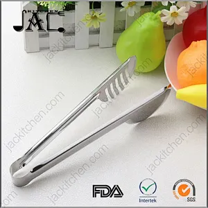 Kitchen Accessories Stainless Steel Pp Large Food Tongs