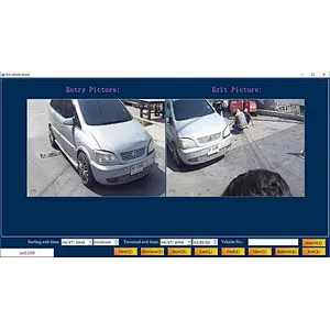 Thai Language LPR Camera License Plate Recognition System with Smart Car Parking System for Thailand