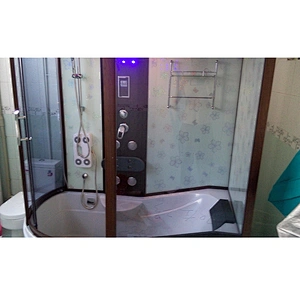 China In Stock Sunzoom One Piece Bathroom Design Steam Shower Massage Room