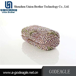 Beautiful Hot Sale Rhinestone evening bag clutch