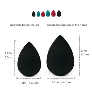 Facial Cleansing cosmetic Sponge 100% Natural latex free makeup sponge puff Beauty Make Up Tool