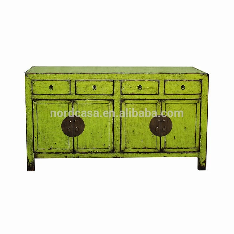 Chinese antique cabinet 6 colors on stock