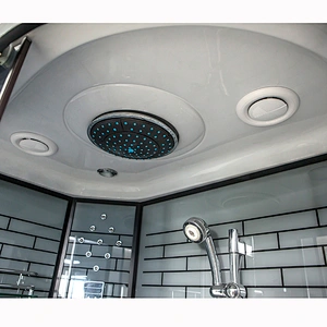 AJL-1026 new design single person brick shape black shower room/bathroom