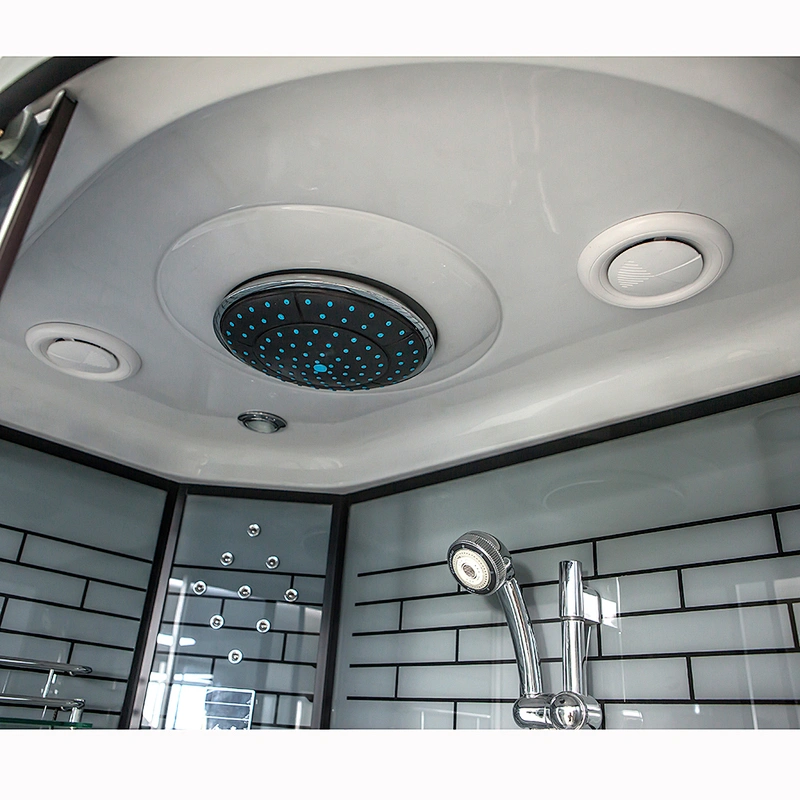 AJL-1026 new design single person brick shape black shower room/bathroom
