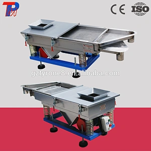 high efficient sand and powder vibrating sieve machine