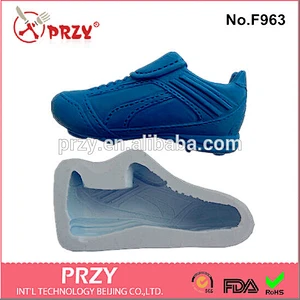 Sports shoes silicone molds for cake decorating