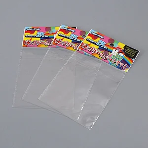 Guaranteed quality clear pe bags with adhesive tape