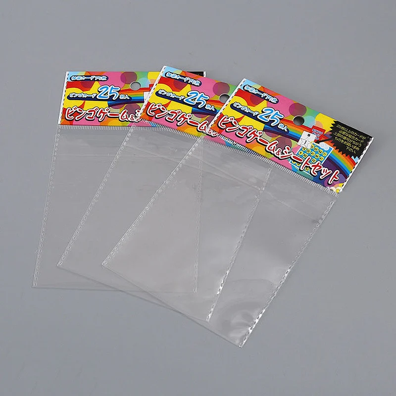 Guaranteed quality clear pe bags with adhesive tape