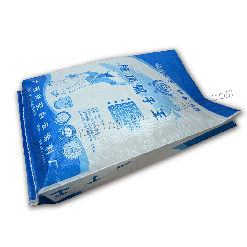 Moistrure proof empty plastic cement packing bag for putty powder
