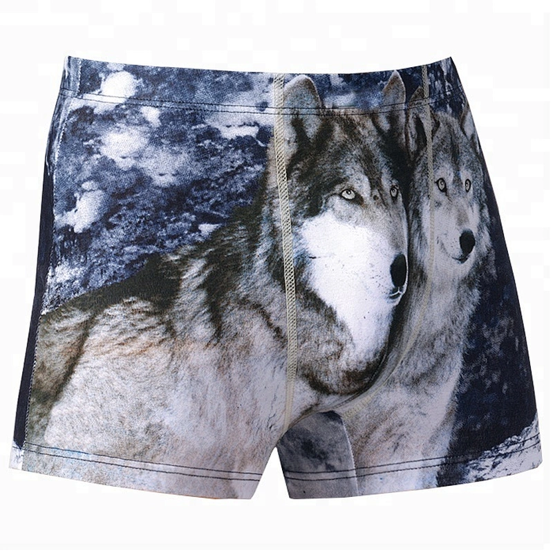 Customized Men colorful underwear comfortable printing boxer