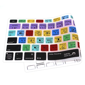 Wholesale Durable Customized PS Functional Silicone Keyboard Skin cover for Mac book Pro 13