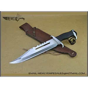 High Class Quick Opening Wood Hunting Knife