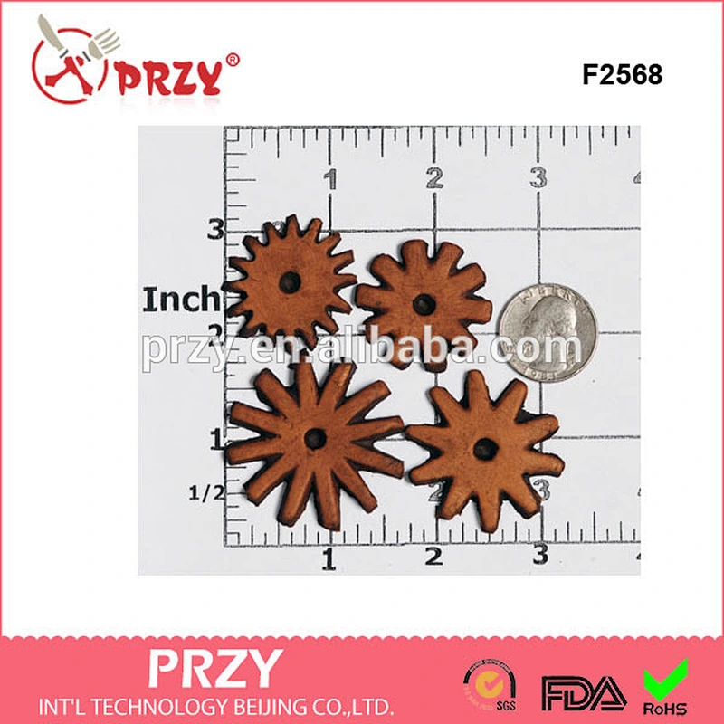 F2568 Spur Rowel Mold Western silicone Fondant mold silicone mold