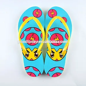 Guangzhou factory custom fashion flip flops children flip flops