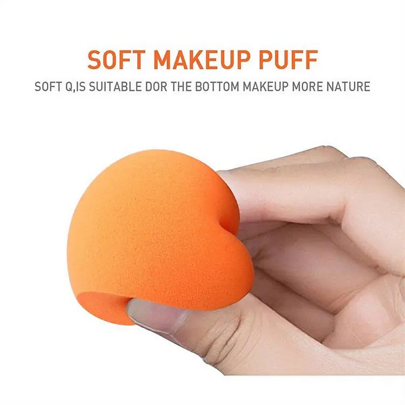 Wholesale gourd shape makeup sponge puff latex free sponge makeup