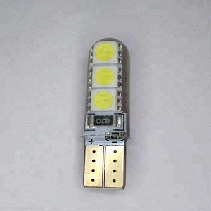 Wholesale Car reading Reverse License plate W5W Canbus Silicon LED Interior Light 5050 6SMD T10