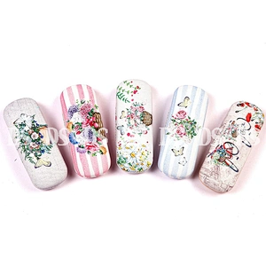 Bling Fashion Custom Logo Printed Hard Shell Glasses Case Spectacle Case PU Case