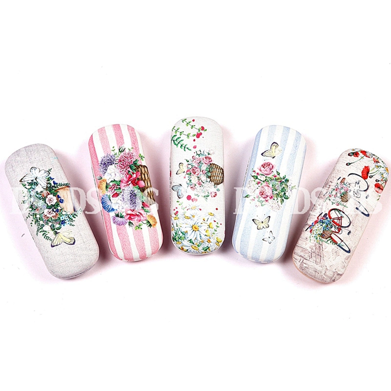 Bling Fashion Custom Logo Printed Hard Shell Glasses Case Spectacle Case PU Case