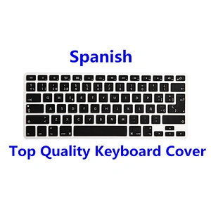 Russian,Spanish ,Hebrew ,Portuguese, English ,french arabic keyboard For macbook 13 15US/EU keyboard covers