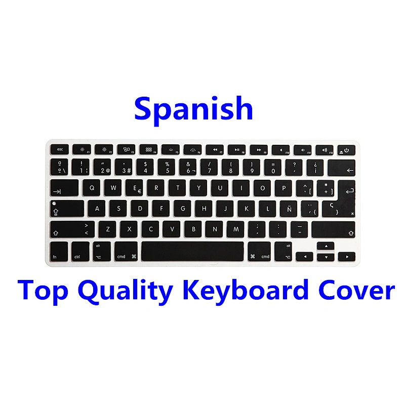 Russian,Spanish ,Hebrew ,Portuguese, English ,french arabic keyboard For macbook 13 15US/EU keyboard covers