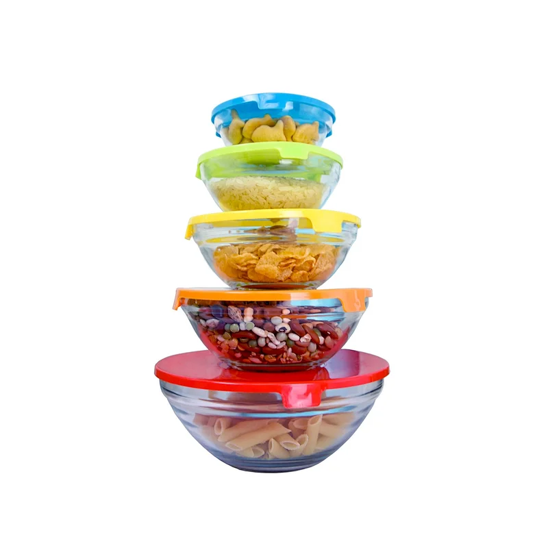 Glass Crisper Food Storage Containers Fresh Box Glass Lunch Box Glass Storage With Lock Lid Airtight