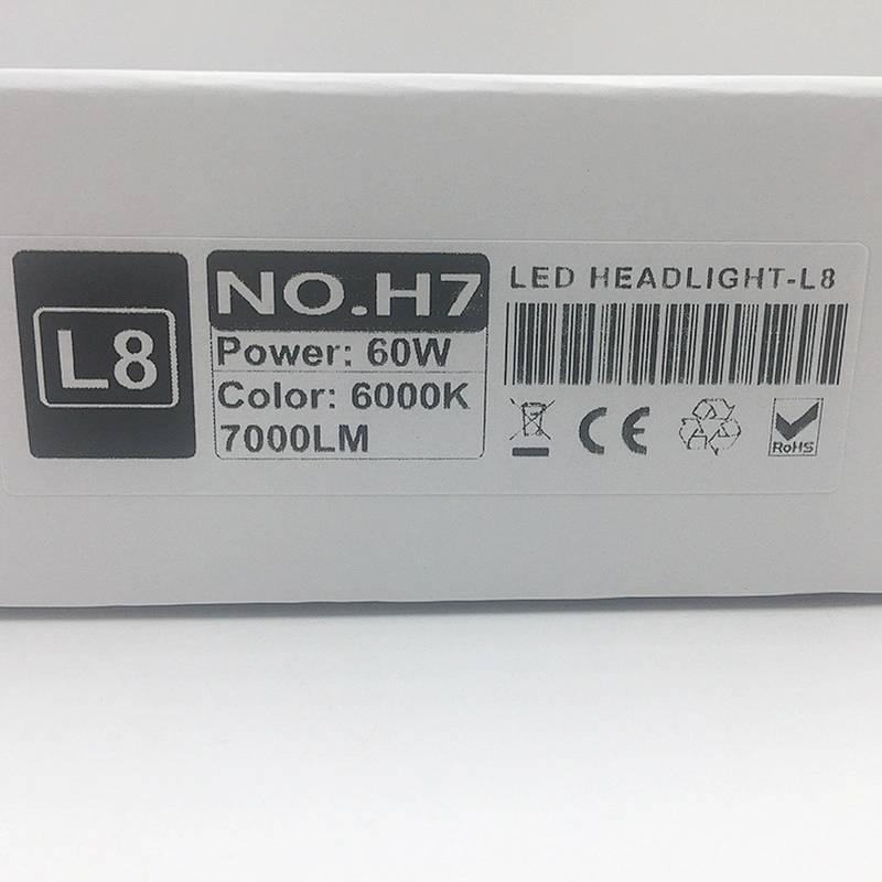 Factory direct supply led waterproof lights h7 headlight bulb for bike and motorcycle