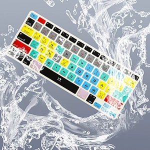 for macbook pro wholesale China Dust-proof premiere pro cc hot key keyboard cover  For macbook air 13 inch keyboard