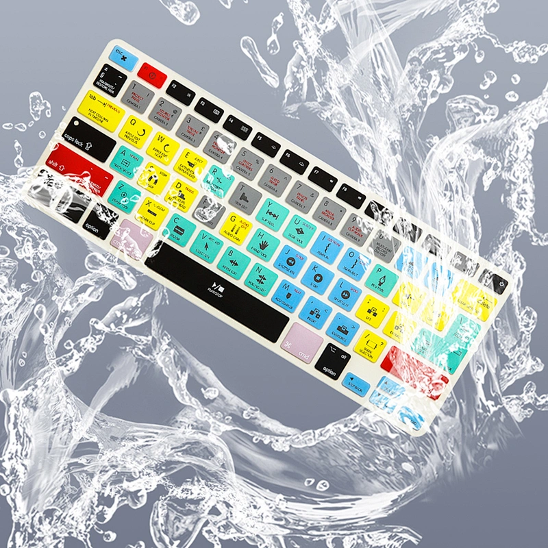for macbook pro wholesale China Dust-proof premiere pro cc hot key keyboard cover  For macbook air 13 inch keyboard