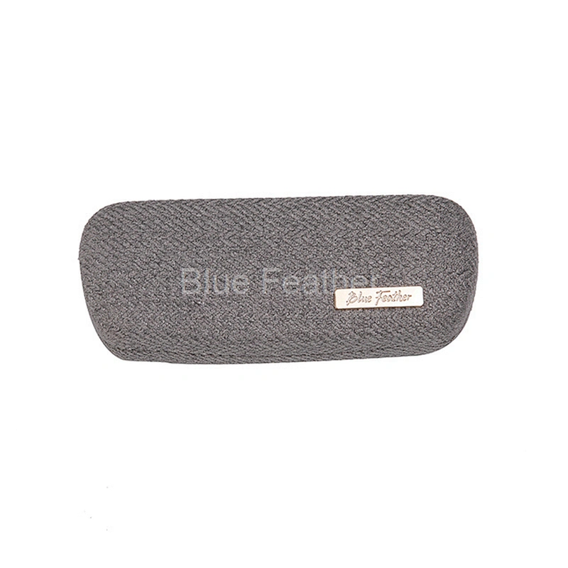 Classic Textured Tweed Hard Optical Case for Daily Use
