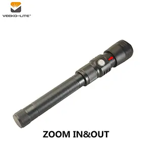 USB INPUT&OUTPUT ALUMINIUM FLASHLIGHT 1000 LUMENS 3.7V  4000MAh LI-ION RECHARGEABLE BATTERY TORCH