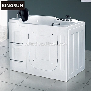 China Wholesale Rectangular Walk In Bath Tub Shower Combo For Elderly