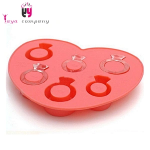 Wholesale 3D Love Ring Personalized Ice Cube Tray