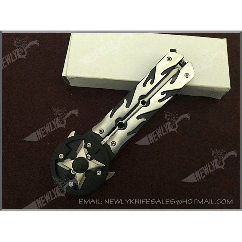 Stainless Steel Training Knife Folding Utility Knife Tactical Pocket Knife