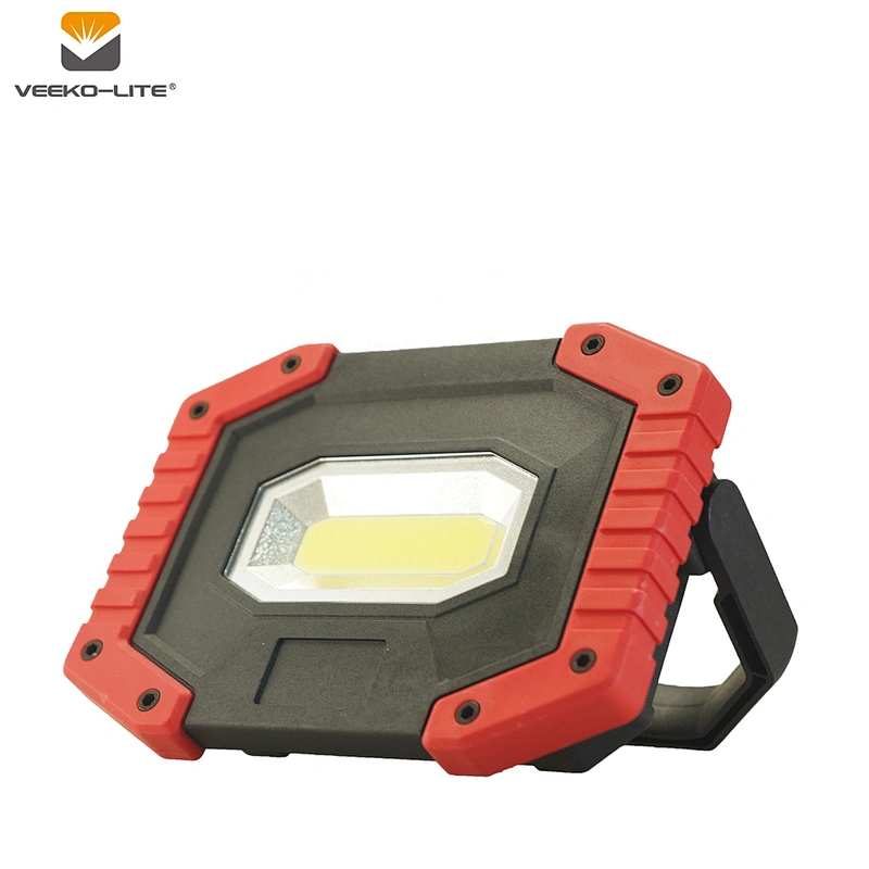 10W Rechargeable Working Light ABS Light 650 lumen COB LED Inspection Portable Lamp