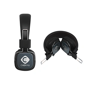 Wholesale 3.5mm stereo plug foldable earphones wired headphone With Customized packaging