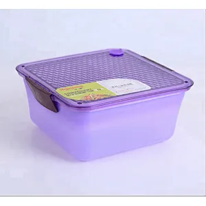 Promotional Plastic Bento Lunch Box with Spoon