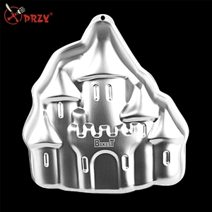 PR451 house shape cake pan DIY baking tools Aluminum mold
