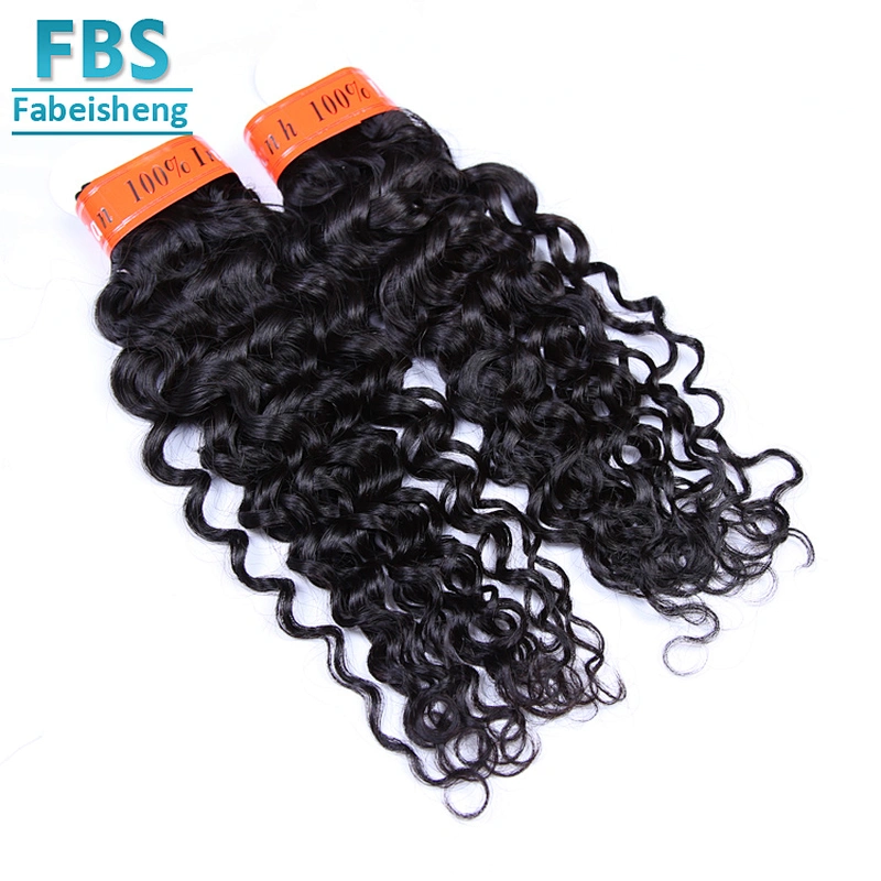 2018 100% FBS most popular unprocessed Indian italian wave human hair extension