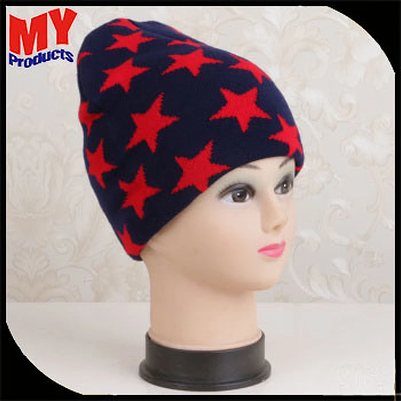 wholesale Good quality hot sell adults star pattern hats