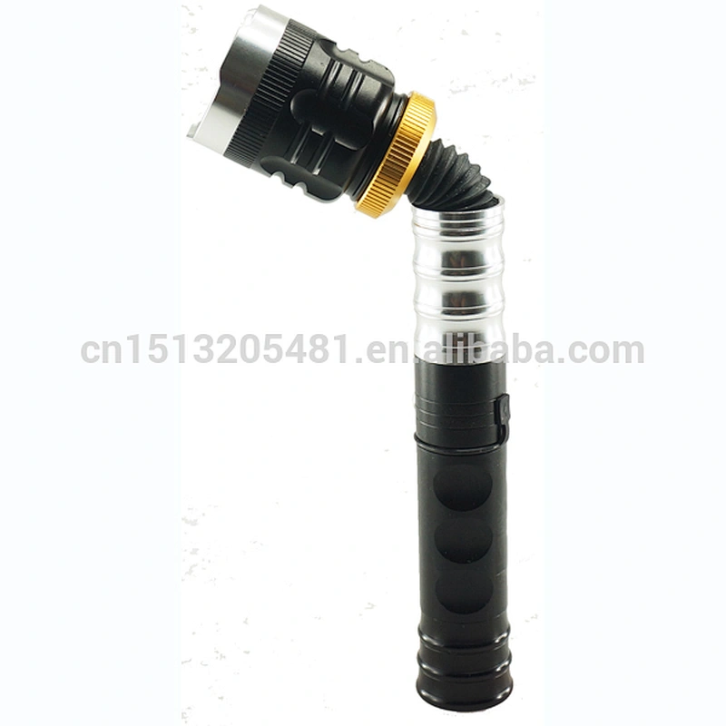 2016 New Aluminium Rechargeable working light torch led light flashlight
