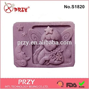 wholesale virgo shaped silicone soap molds , silicon rubber soap molds