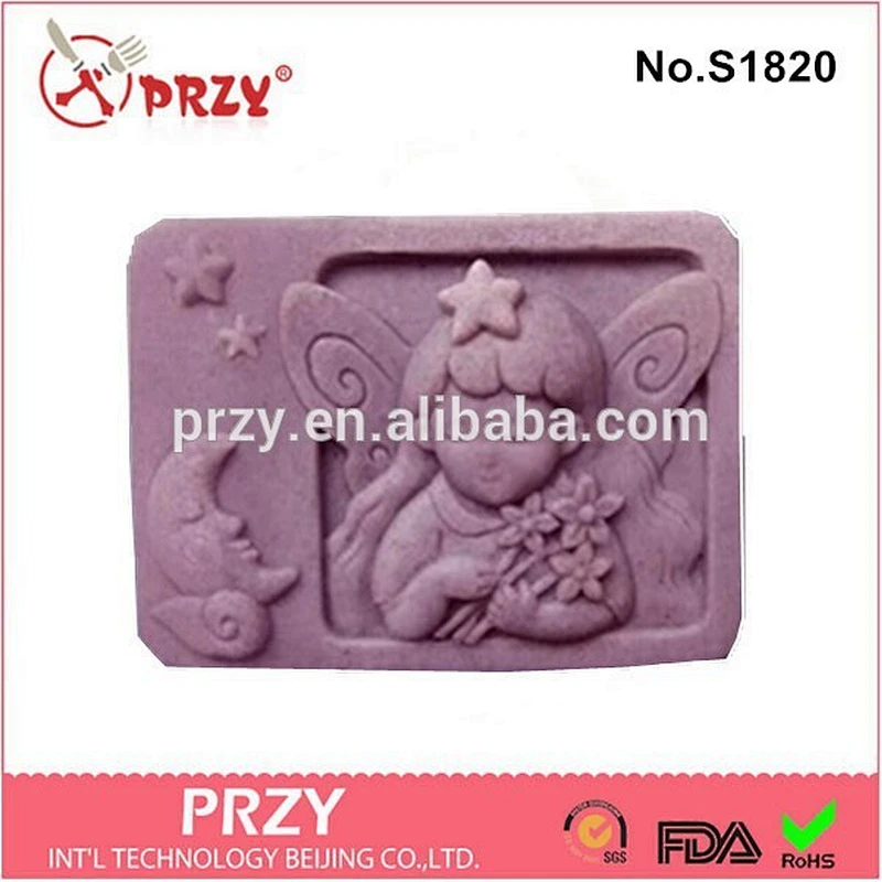 wholesale virgo shaped silicone soap molds , silicon rubber soap molds