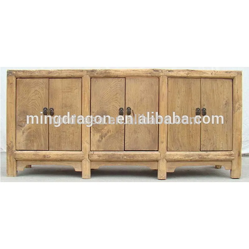 Chinese antique natural recycle wood bleached cabinet,Pine antique furniture