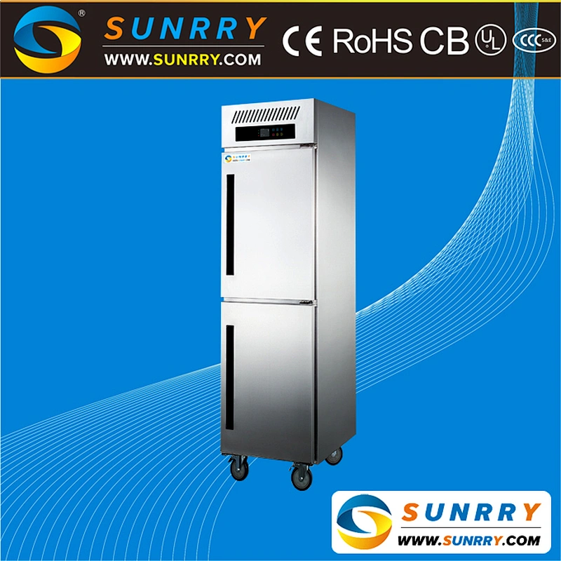 Stainless steel commercial refrigerator / industrial cryogenic freezer with low temperature