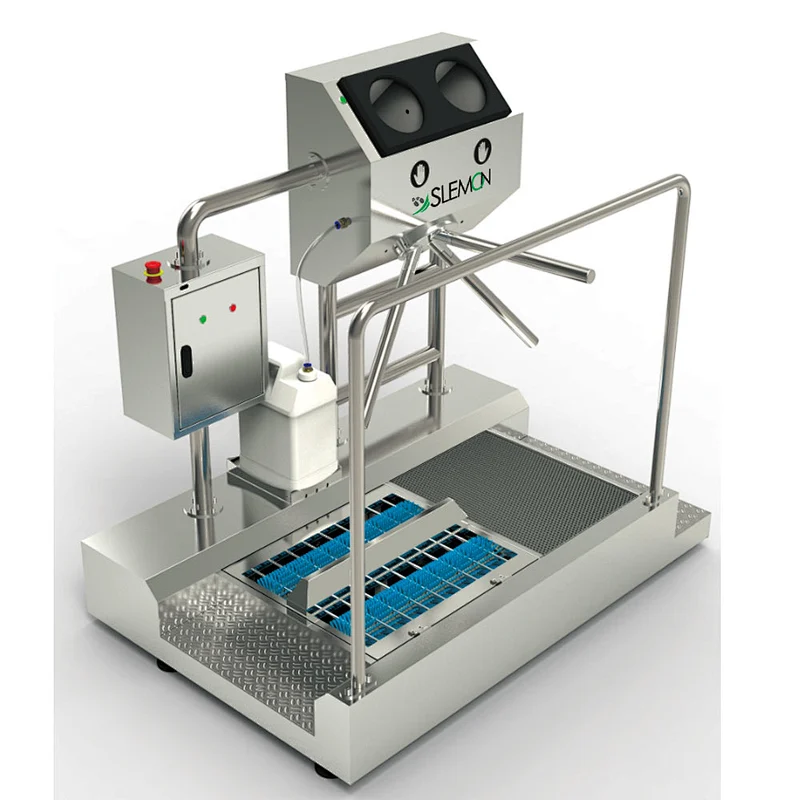 Professional automatic hygiene cleaning station for food processing