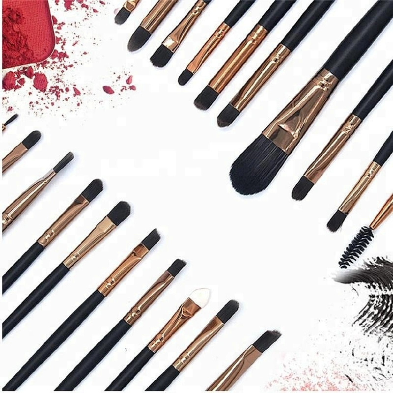 Custom Logo 20pcs Eye Shadow Makeup Brush Set