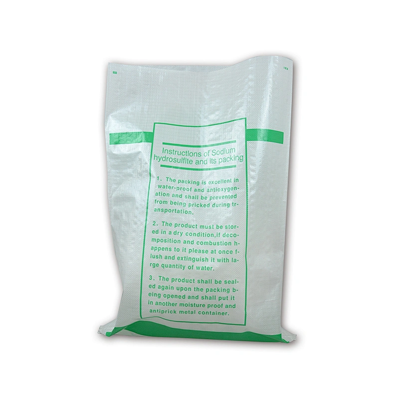 White plastic 25kg pearl laminated pp cement and mortar bag